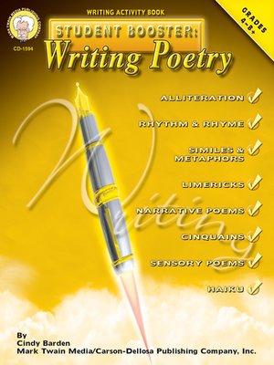 cover image of Writing Poetry, Grades 4 - 8